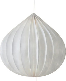 B-DECOR מנורת תקרה Papper Match בגודל 48X48X48 בצבע לבן