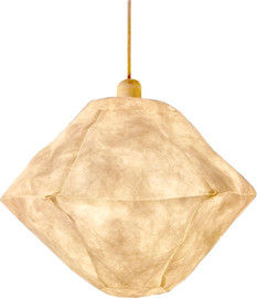 B-DECOR מנורת תקרה Papper Match בגודל 54X54X35 בצבע לבן