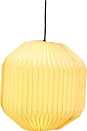 B-DECOR מנורת תקרה Papper Match בגודל 27X27X31 בצבע שמנת