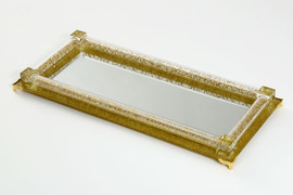 B-DECOR מגש מראה מלבני 36X16X3 PRO
