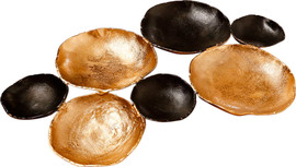 B-DECOR קברט BrassGold Black 69X46X5