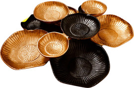B-DECOR קברט 61X49X9 BrassGold