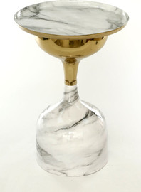 B-DECOR שולחן מתכת MarbalAmail