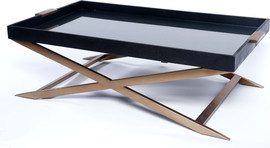 B-DECOR שולחן סלון TeakWoodBlack