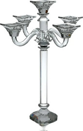 BOHEMIA פמוט 5 קנים 12% קריסטל Titan 44X44X59 PRO