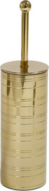 B-DECOR מברשת אסלה מעוצבת בגימור זהב מבריק 40 ס״מ B-DECOR