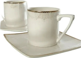 B-DECOR סט תה פורצלן 210 מ"ל NEW BONE CHINA