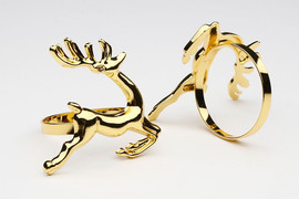 GOLYAN סט 12 חבקים איילים P