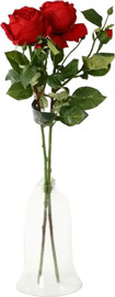 B-DECOR גבעול פרח משי ורד 55 ס"מ