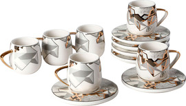 B-DECOR סט קפה 80 מ"ל Archer פורצלן NewBornChina