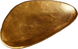 LIFE STYLE צלחת הגשה 28X19 ס״מ BrassGold
