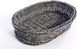 B-DECOR סלסלת לחם במבוק אפור אבן 31X23X7.5
