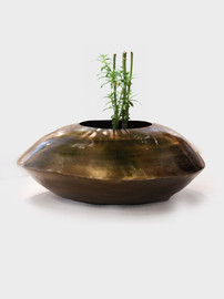 B-DECOR מעמד לעציץ 40X40X19 ANTIK PRO BRASS GOLD
