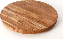 B-DECOR מגש פיצה מסתובב 41X41X5 ACACIA WOOD