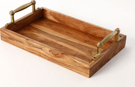 B-DECOR מגש הגשה ACACIA WOOD