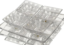 CRYSTALINE קברט 5 חלקים 12X12X4.5 28X28X2 ס"מ CRYSTALINE