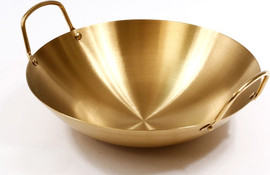 DREAM CHEF קערת הגשה נירוסטה זהב 29X26X7 DREAM CHEF