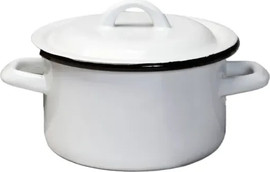 DREAM CHEF סיר אמייל גבוה 5.5 ל׳ קוטר 24 ס״מ קרם DreamChef Delicious