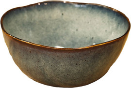 B-DECOR קערה לסלט 24X24X10 STONE WARE BLUE