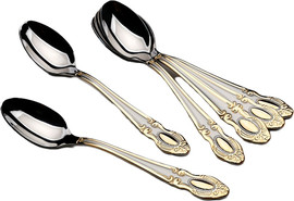 DREAM CHEF סט 6 כפיות לעוגה הגשה DREM SHEF