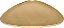 DREAM CHEF צלחת הגשה משולשת 41X41 ס״מ BRASS GOLD