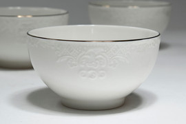 B-DECOR סט 6 בולים פורצלן פס זהב NEW BON CHINA