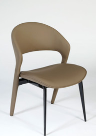 B-DECOR כסא אוכל HARRIS עור 62X54X83 גובה מושב 45 ס"מ