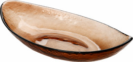 ATHENA קערת הגשה סירה אמבר Athena