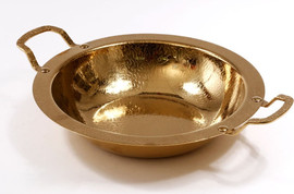 DREAM CHEF קערת הגשה נירוסטה זהב 38X29X8 DREAM CHEF