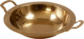 DREAM CHEF קערת הגשה נירוסטה זהב 40X32X8 DREAM CHEF