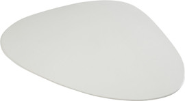 B-DECOR פלייסמנט דמוי עור לבן  45X37