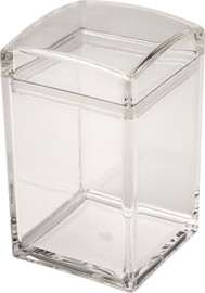 LIFE STYLE קופסת אחסון וואקום life style אקריליק 8X8X14 500 מ"ל