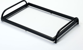 B-DECOR מגש אקריליק ARMAND BLACK 34X24X5 ס"מ