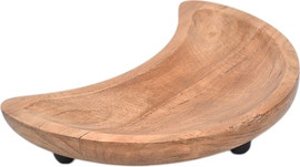 B-DECOR מגש עץ מלא 25X16X 4 ס"מ