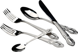 DREAM CHEF סט סכו"ם 30 חלקים נירוסטה + מט MULINI 18/10INOX304