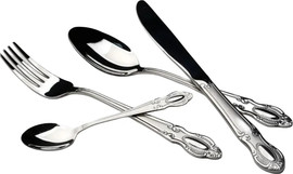 DREAM CHEF סט סכו"ם 72 חלקים נירוסטה + מט MULINI 18/10INOX304