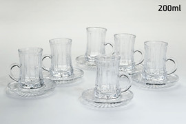 CRYSTALINE סט 12 חלקים אספרסו crystaline toulip