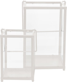 B-DECOR זוג עששיות לנרות WHITE ARMAND