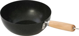 DREAM CHEF קלחת הגשה נירוסטה קוטר 22 ס״מ שחור Dream Chef