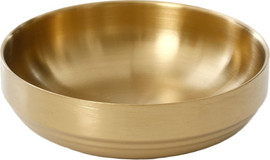 DREAM CHEF קערת מטבל נירוסטה זהב 12X12X4 DREAM CHEF