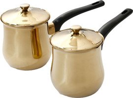 DREAM CHEF זוג פינג'אנים נירוסטה 520 מ״ל זהב DreamChef