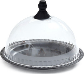 B-DECOR פעמון עוגה שחור 22X22X17