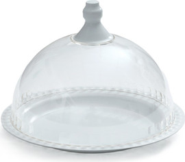 B-DECOR פעמון עוגה לבן 22X22X17