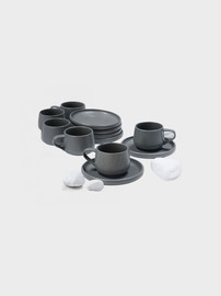 B-DECOR סט תה 320 מ"ל STONE WARA GREY