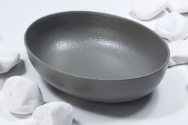 B-DECOR קערה אובלית 21 ס"מ STONE WARA GREY