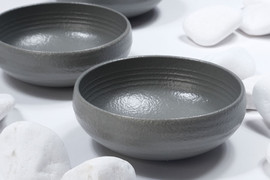 B-DECOR סט 6 בולים 13 ס"מ STONE WARA GREY