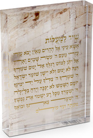 B-DECOR מעמד אקריליק שיר למעלות 13X3X18
