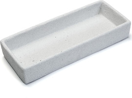 B-DECOR מגש מלבני 30X12X4 TROPHY WHITE