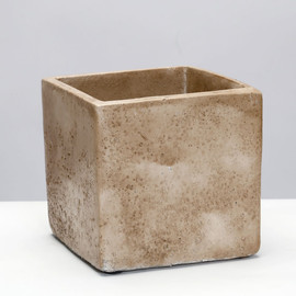 B-DECOR בית עציץ קוביה TROPHY STONE
