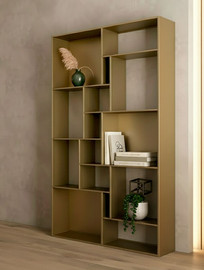 B-DECOR ויטרינה פתוחה פירזול 120x40x200 BLACK